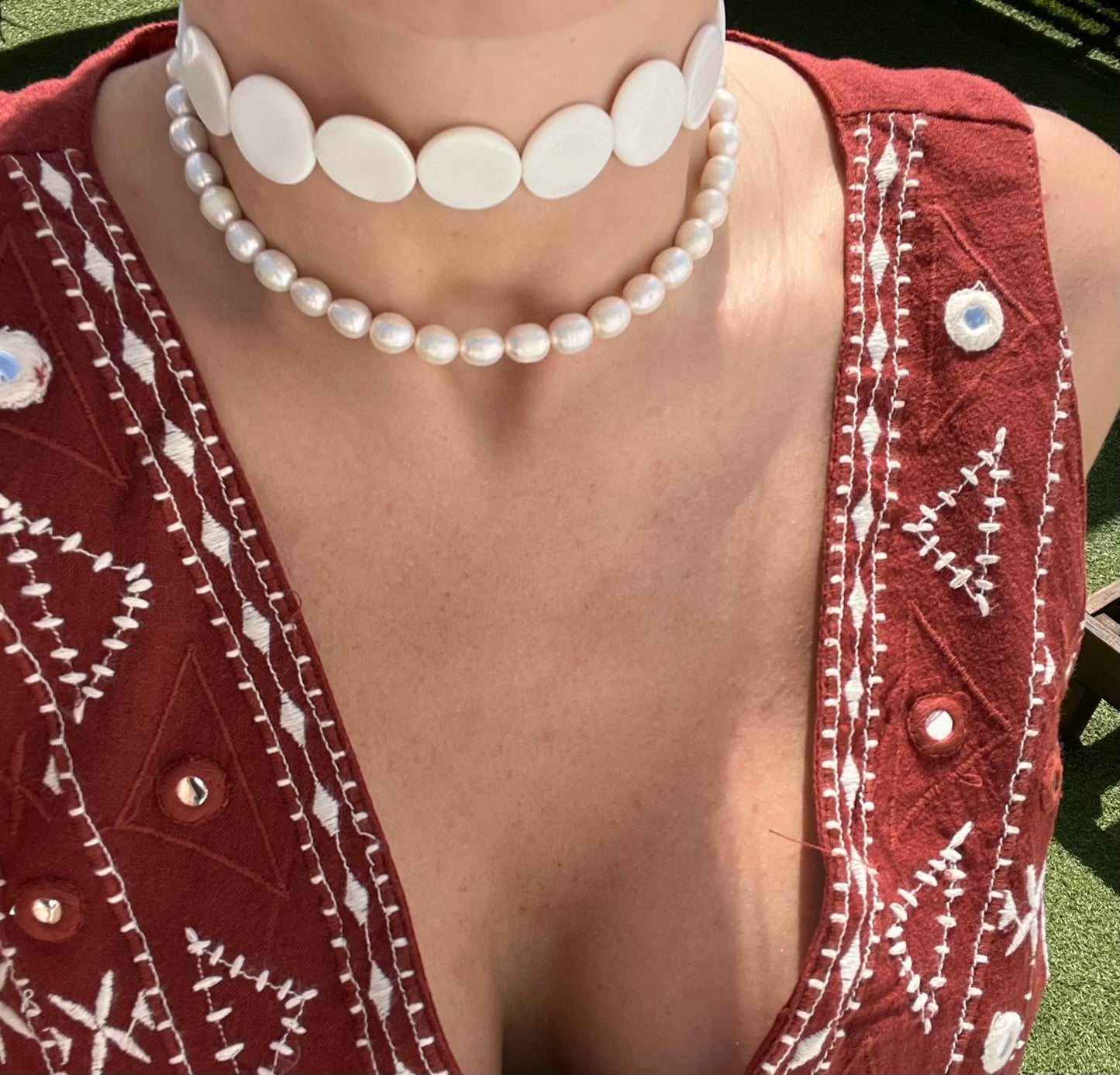 Chocker redondo