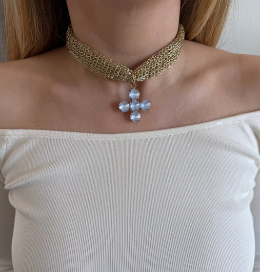 Chocker Cruz Celeste